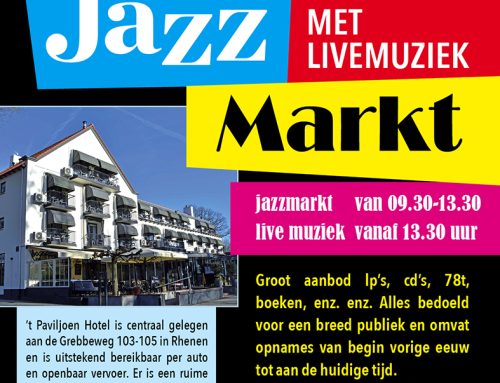 Jazz markt Rhenen – Zondag 21 april